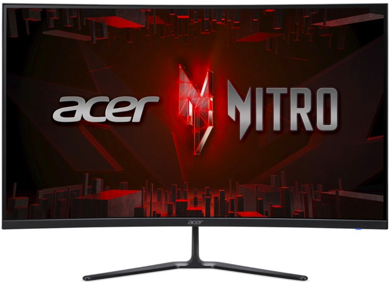 Herný monitor Acer Nitro ED320QUS3bmiipx 31,5 palca so zakriveným displejom, čierna farba