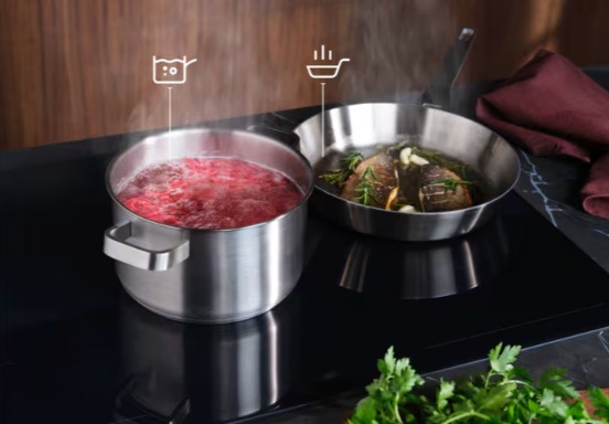 Indukčná varná doska AEG série 8000 TI84IB30FB čierna AEG TI84IB30FB Sense Boil a Fry