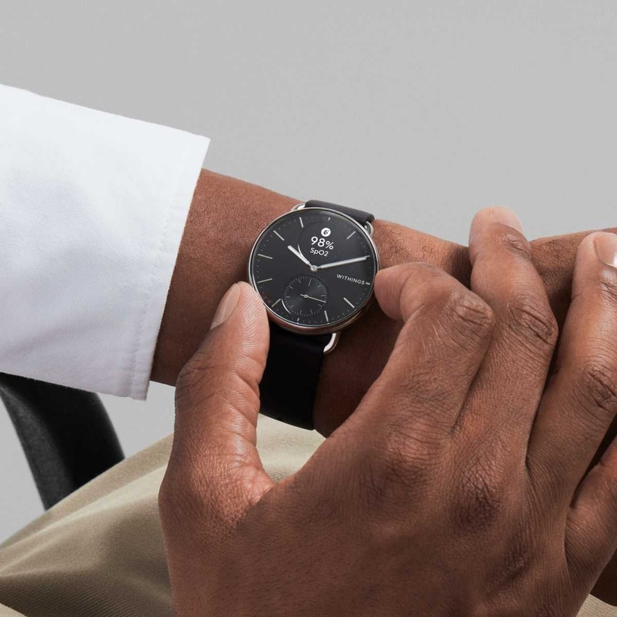 Inteligentné hodinky Withings Scanwatch 2 38 mm modré Withings Scanwatch 2 38 mm, modrá