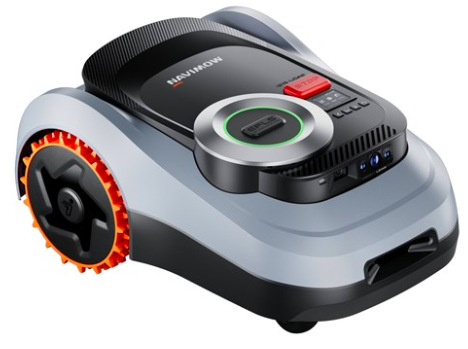 Robotická kosačka Segway Navimow i215E LiDAR v šedo-čiernom prevedení