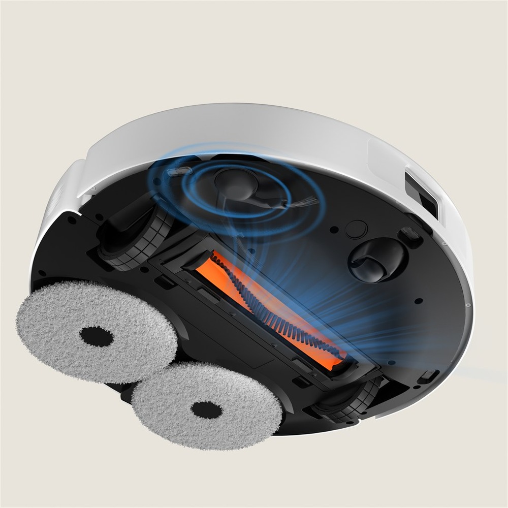 Robotický vysávač Xiaomi Vacuum H50 biely Vysávač disponuje veľkou nádržou na vodu
