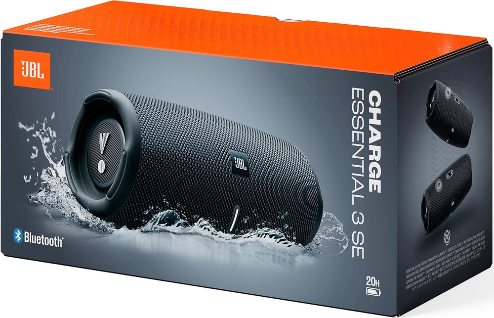 Prenosný reproduktor JBL Charge Essential 3 sivý Škatuľa s reproduktorom JBL Charge Essential 3 SE