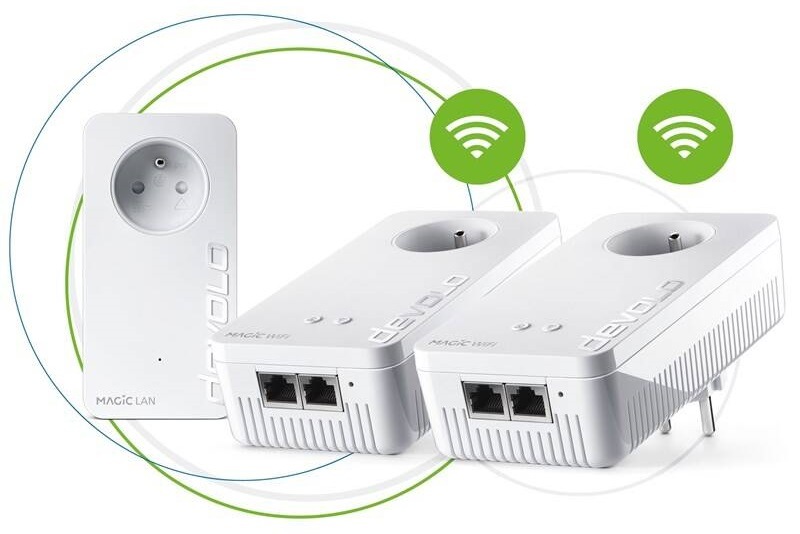 Sieťový rozvod LAN po 230V Devolo Magic 2 WiFi 6 Multiroom Kit