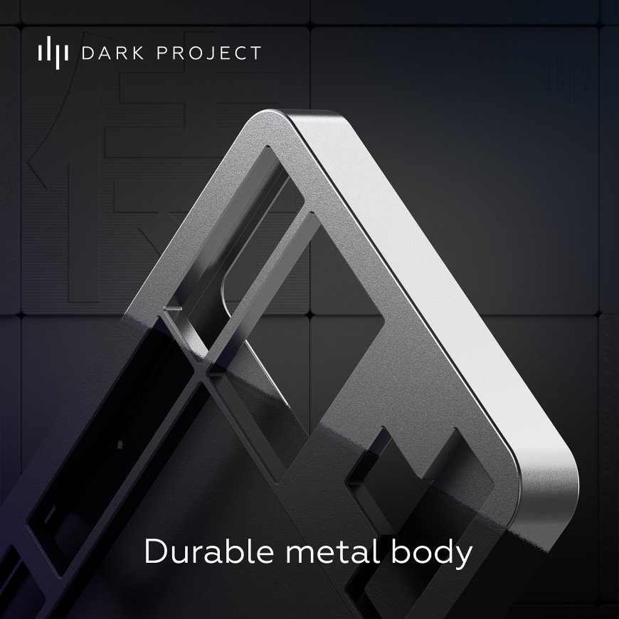 Klávesnica Dark Project ALU Bushido US čierna Klávesnica Dark Project ALU Bushido US čierna