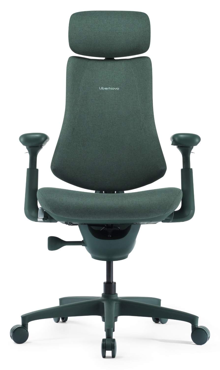 Ergonomická stolička LiberNovo Omni, 48 cm zelená Dynamická ergonomická stolička LiberNovo Omni s opierkou hlavy