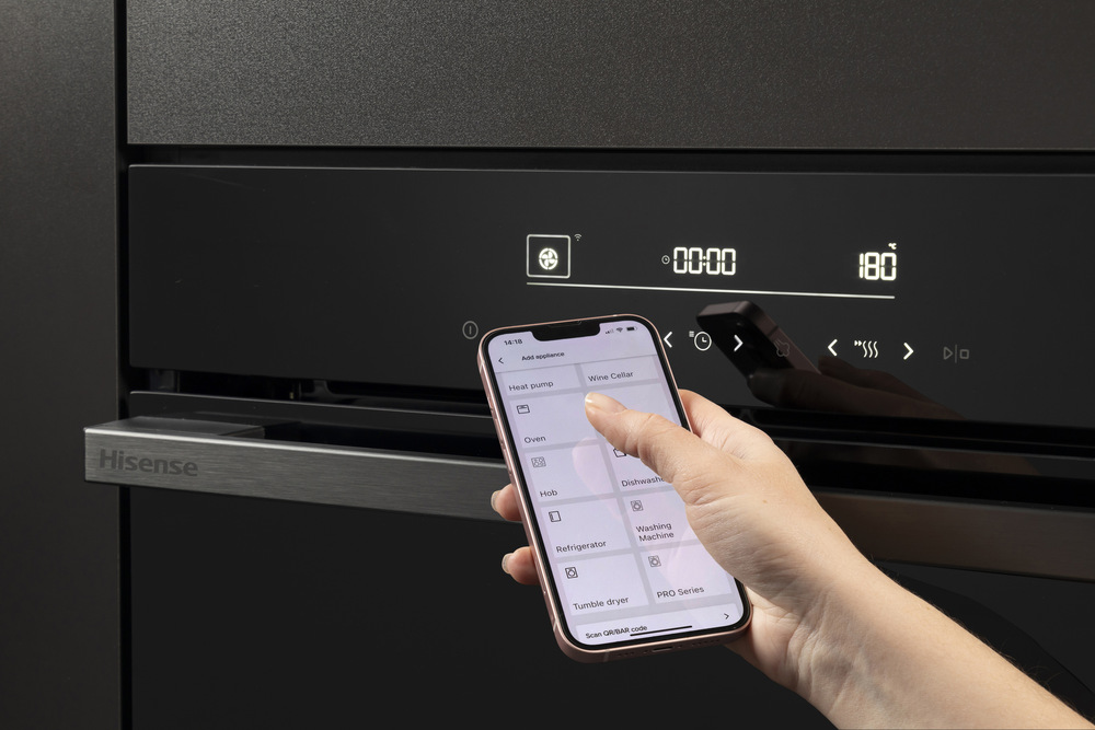 Rúra Hisense BI65346ADBGWIFI čierna Rúra Hisense BI65346ADBGWIFI čierna