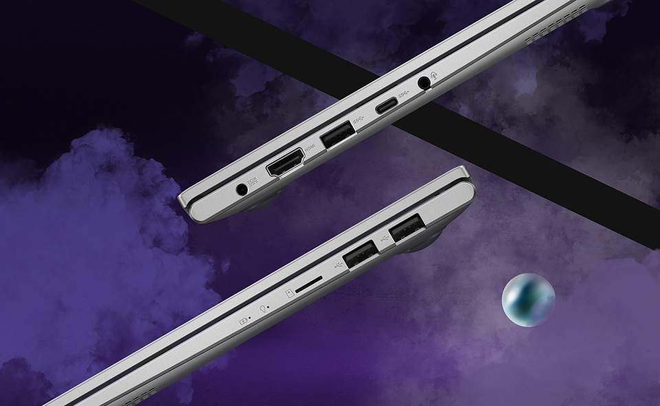Notebook Asus VivoBook Vivobook 14 strieborný/biely Notebook Asus VivoBook Vivobook 14 strieborný/biely