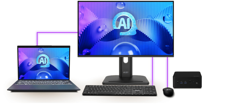 Monitor MSI PRO MP245PHG E14 čierny Monitor MSI PRO MP245PHG E14 čierny