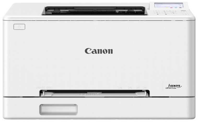 Tlačiareň laserová Canon i-SENSYS LBP647Cdw A4 z čelnej strany