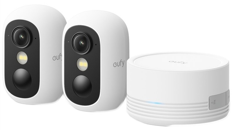 IP kamera Anker eufy C35 podporuje ukladanie dát na microSD kartu