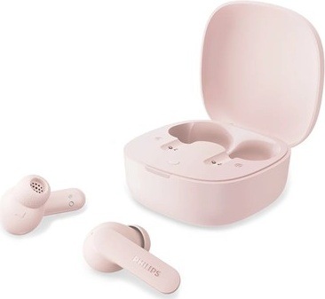 TWS slúchadlá Philips TAT2100PK/00, ružová farba