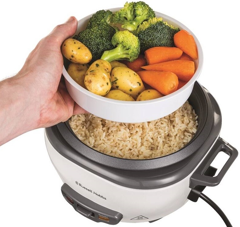 Ryžovar RUSSELL HOBBS 27030-56 biely Ryžovar RUSSELL HOBBS 27030-56 biely