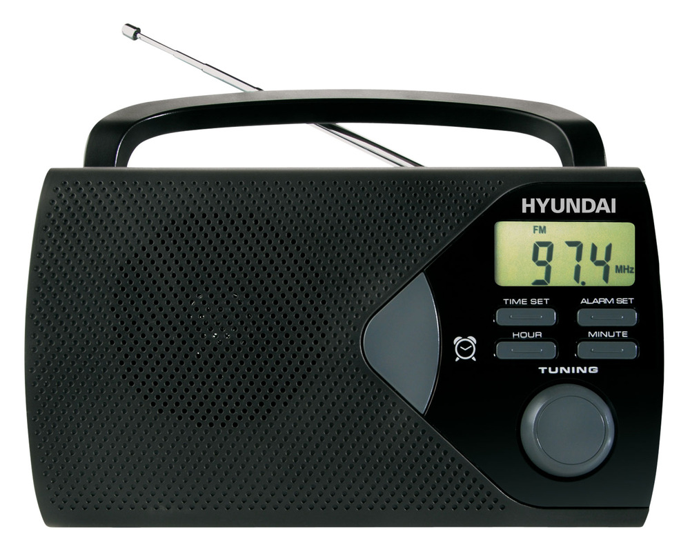 Rádio Hyundai PR 200S, čierna