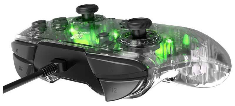Gamepad PDP Afterglow Deluxe+ pre Nintendo Switch priehľadný Gamepad PDP Afterglow Deluxe+ pre Nintendo Switch priehľadný