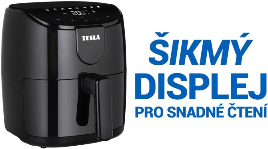 Fritéza teplovzdušná Tesla AirCook Q40 čierna Tesla AirCook Q40, čierna