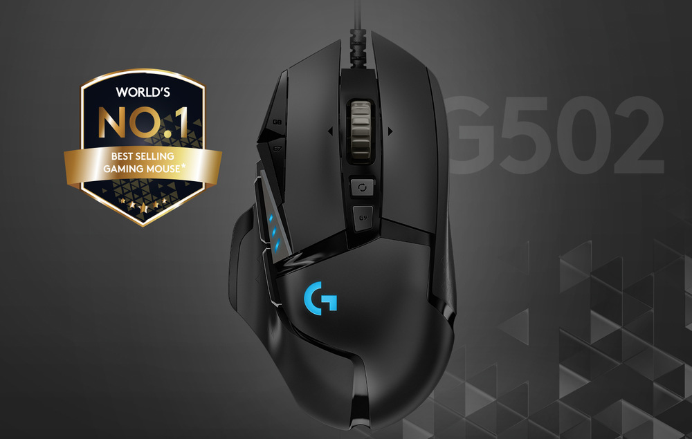 Myš Logitech G502 Hero High Performance čierna