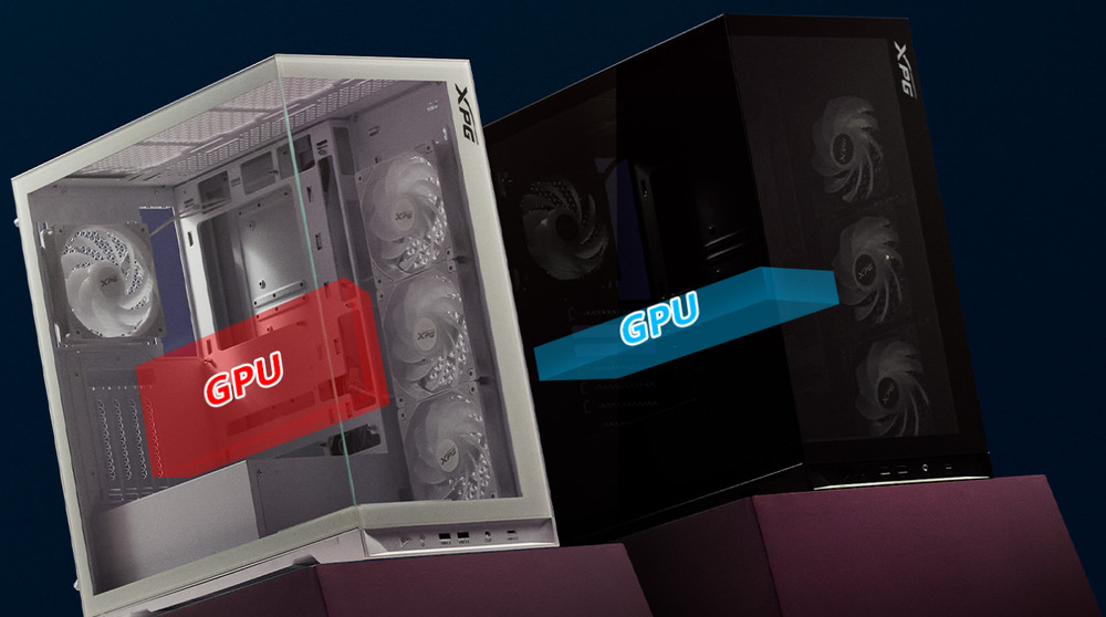 Case ADATA XPG Invader X BTF biela Case ADATA XPG Invader X BTF biela