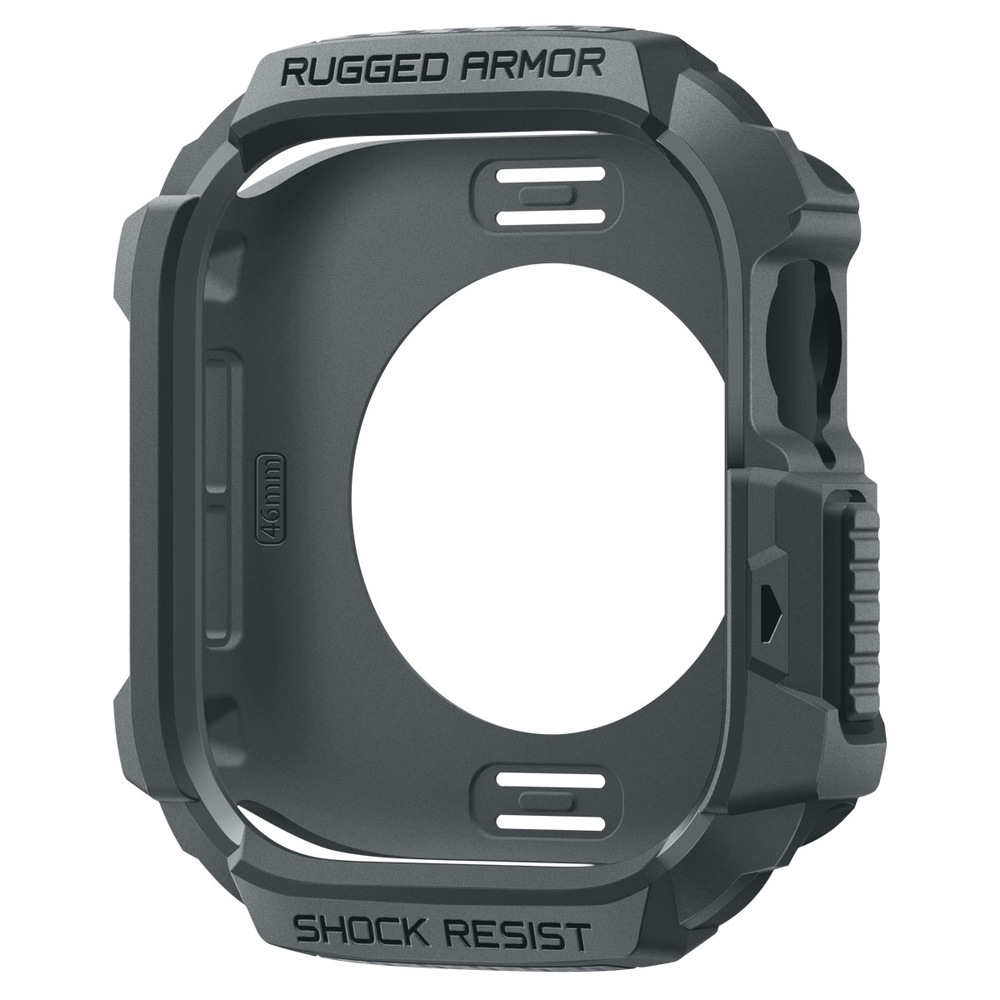 Ochranné púzdro Spigen Rugged Armor 2 na Apple Watch 46mm - grafitové