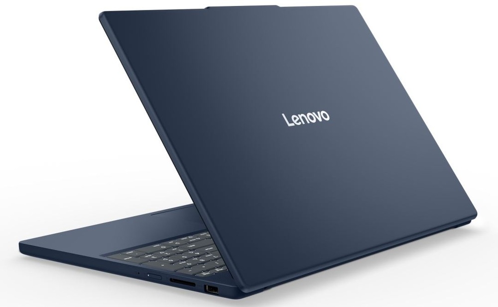 Notebook Lenovo IdeaPad Slim 3 15IRH10 modrý Notebook Lenovo IdeaPad Slim 3 15IRH10 pohľad zhora