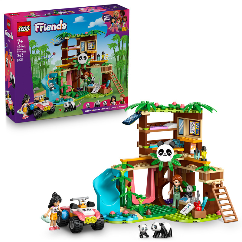 Stavebnica LEGO® Friends 42648 Starostlivosť o zvieratká v útulku pre pandy Stavebnica LEGO® Friends 42648 Starostlivosť o zvieratká v pandí záchrannej stanici