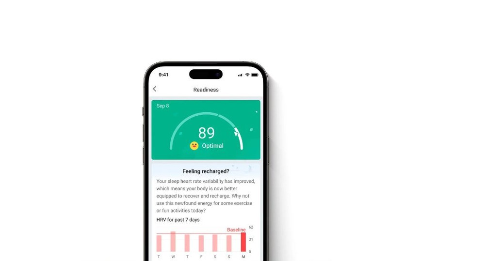 Inteligentný prsteň Amazfit Helio Ring vel. 10 Titanium Amazfit Helio Ring vel. 10