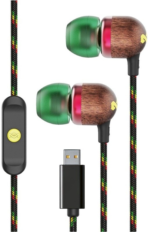 Slúchadlá s mikrofónom Marley Smile Jamaica USB-C s mikrofónom