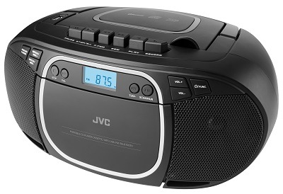 Rádiomagnetofón s CD JVC RC-E451B čierny