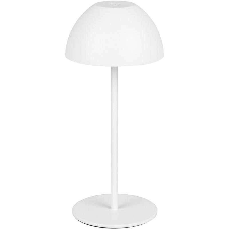 Stolová lampička Reality ORTIZ, LED - biela