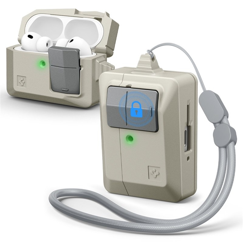 Puzdro Spigen Classic LS pre Apple AirPods Pro 3, šedá