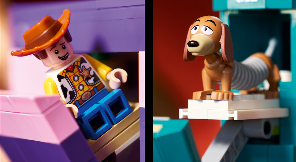 Stavebnica LEGO® │ Disney a Pixar 43301 Knižní zarážky: Slinky z filmu Toy Story Slinky z filmu Príbeh hračiek poslúži ako prepracovaná knižná zarážka s pohyblivými časťami a figúrkou Woodyho.