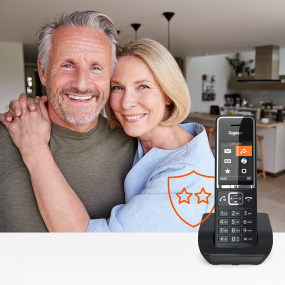 Domáci telefón Gigaset Comfort 550 čierny