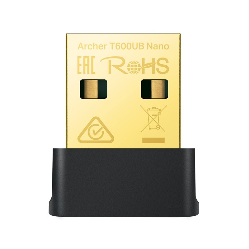 Wi-Fi adaptér TP-Link Archer T600UB Nano, AC600 Wi-Fi Bluetooth adaptér
