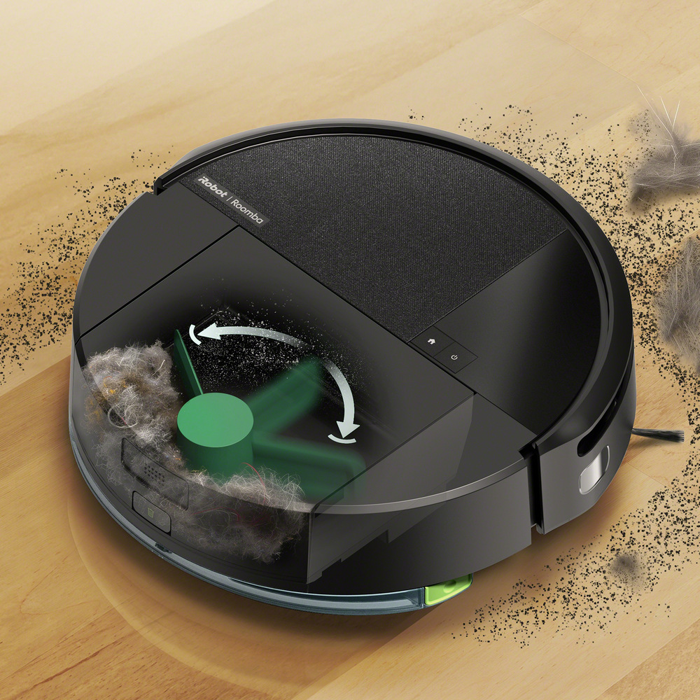 Robotický vysávač iRobot Roomba 205 DustCompactor Combo Black čierny Robotický vysávač iRobot Roomba 205 DustCompactor Combo Black čierny