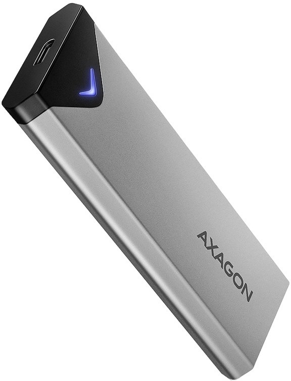 Externý rámček Axagon Black Arrow box, strieborná farba