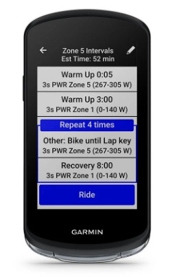 Cyklopočítač s GPS Garmin EDGE 1040 Bundle čierny