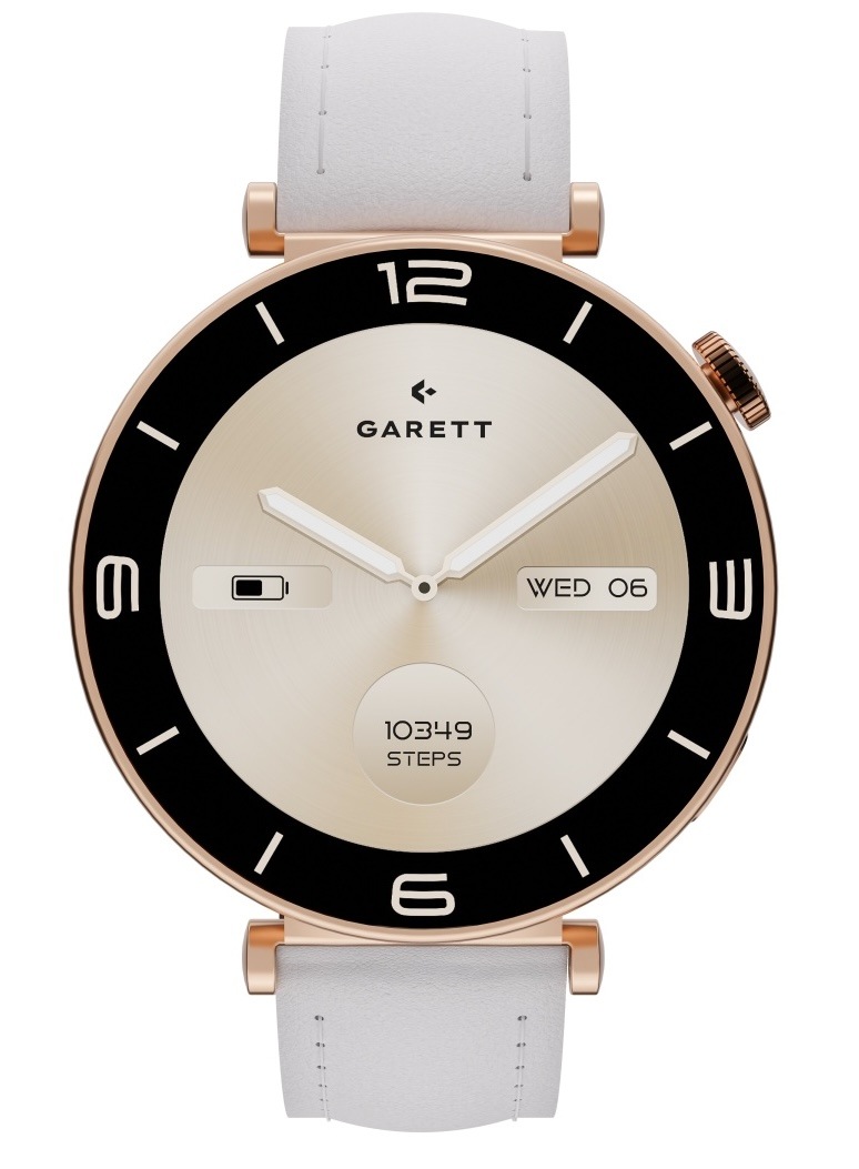 Inteligentné hodinky Garett Rose Solid steel rose gold Inteligentné hodinky Garett Rose Solid steel rose gold