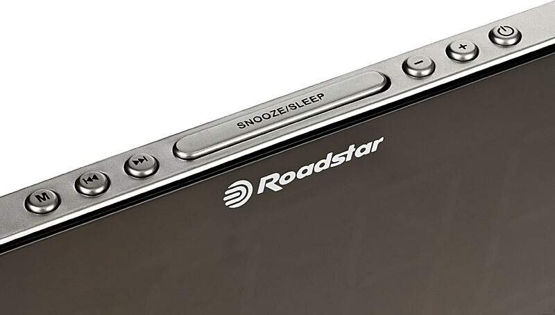 Rádiobudík Roadstar CLR-2615 čierny/sivý