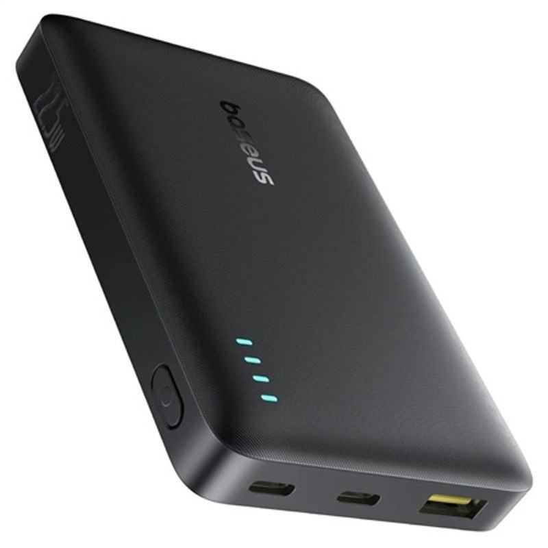 Powerbanka Baseus s kapacitou 10 000 mAh, čierna farba