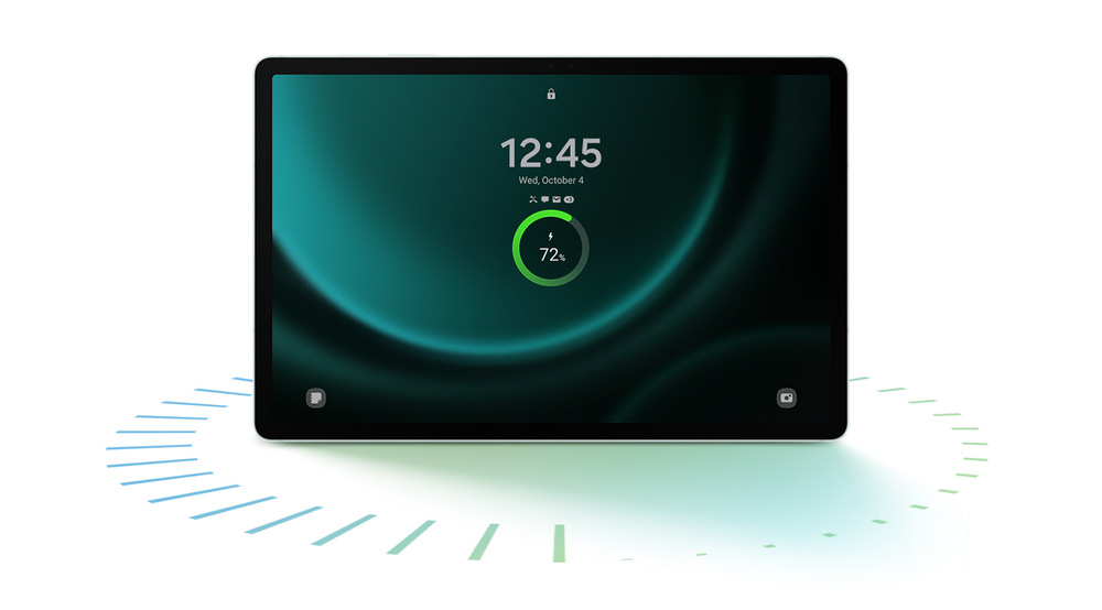Tablet Samsung Galaxy Tab S9 FE 5G 6 GB / 128 GB + dotykové pero sivý