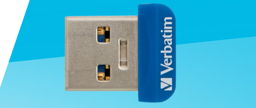USB flashdisk Verbatim Store 'n' Stay Nano 16GB USB 3.2 modrý