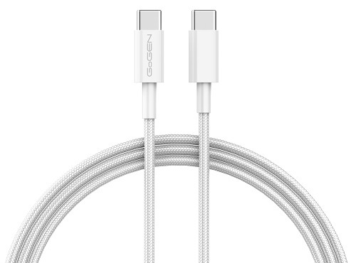 Kábel GoGEN USB-C / USB-C, opletený
