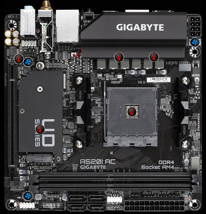 Základná doska GIGABYTE A520I