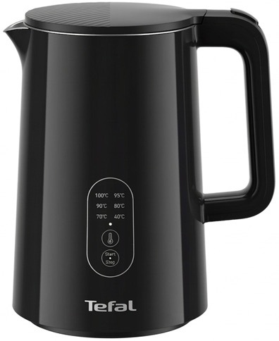 Rýchlovarná kanvica Tefal KO6518E0 Thermo Protect 1,5 l čierna Rýchlovarná kanvica Tefal s objemom 1,5 l