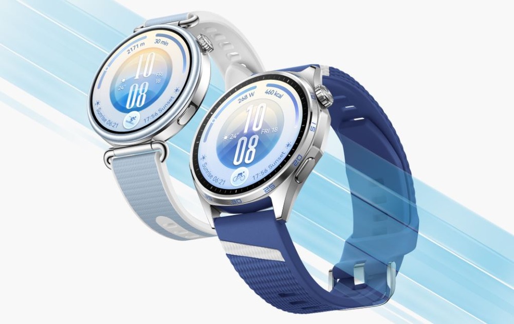 Inteligentné hodinky Huawei Watch GT 7 41 mm modré hytré hodinky Huawei Watch GT 7 v prevedení s elegantným okrúhlym ciferníkom