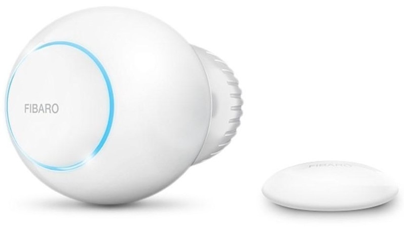 Bezdrôtová termohlavica Fibaro a teplotný snímač, Z-Wave Plus