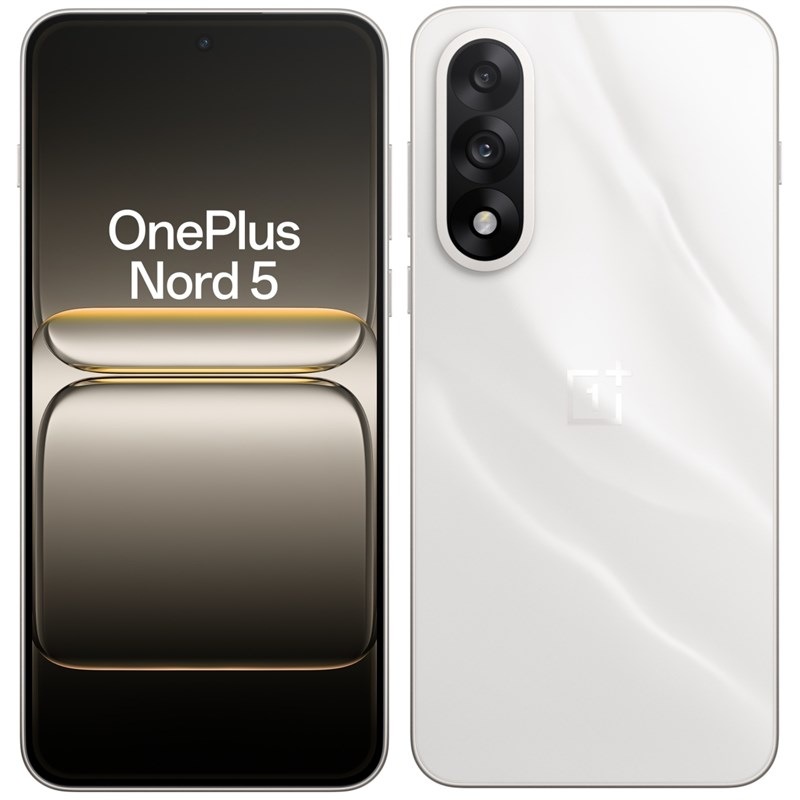 Mobilný telefón OnePlus Nord 5 5G 8 GB / 256 GB biely