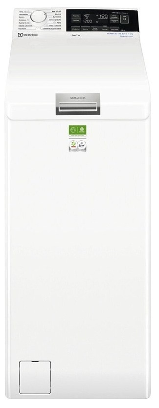 Vrchom plnená práčka Electrolux EW8TA3562C radu 800 UltraCare