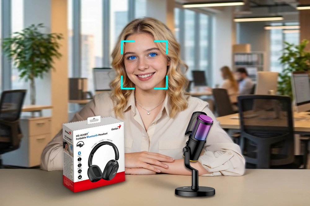 Genius FaceCam 3000AF vás udrží vždy ostré