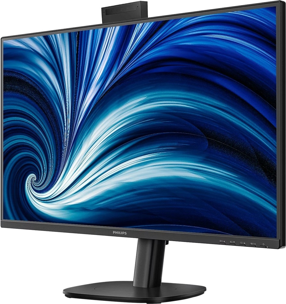 Monitor Philips 27B2U3601H/00 čierny Monitor Philips 27B2U3601H s výsuvnou webkamerou a tenkými rámčekmi