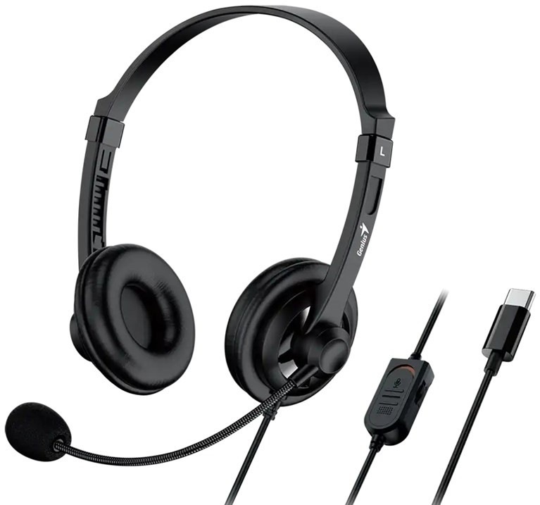 Headset Genius HS-230U pre online chatovanie aj komunikáciu